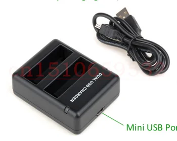 

Gopro USB Dual Port Battery Charger Adapter for GoPro HD Hero 4 AHDBT401 Camera With Tracking number