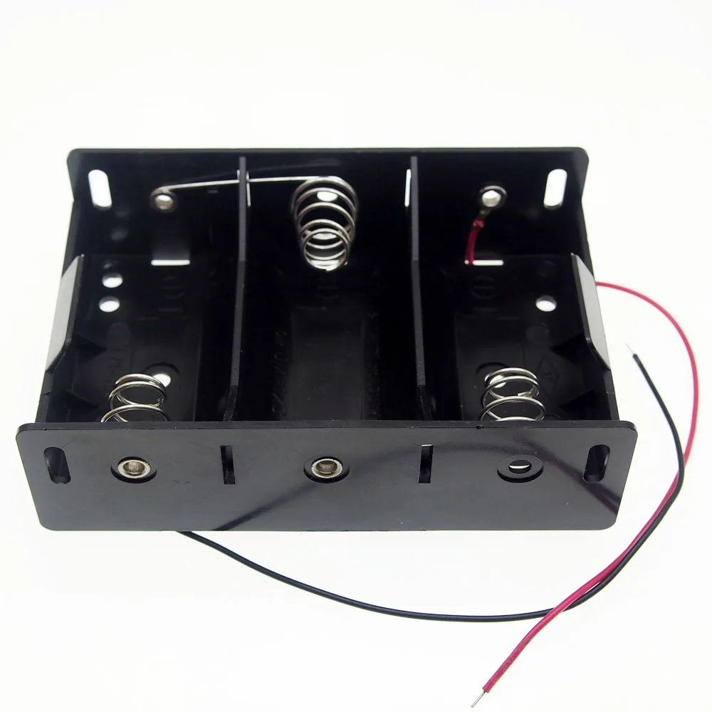 10 шт. 3 упаковки держатель для аккумулятора 3x1 5 в|box muffler|box amplifierbox pump |