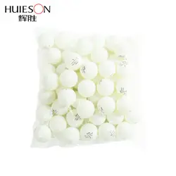 Huieson 100 шт./пакет мячи для настольного тенниса пинг-понга 40 мм + One Star Новый Материал тренировочные мячи для подростков 2 цвета