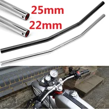 7/" 22 мм мотоциклетные Рули универсальные Натяжитель для Honda Yamaha Suzuki Harley Chopper Bobber ручки баров