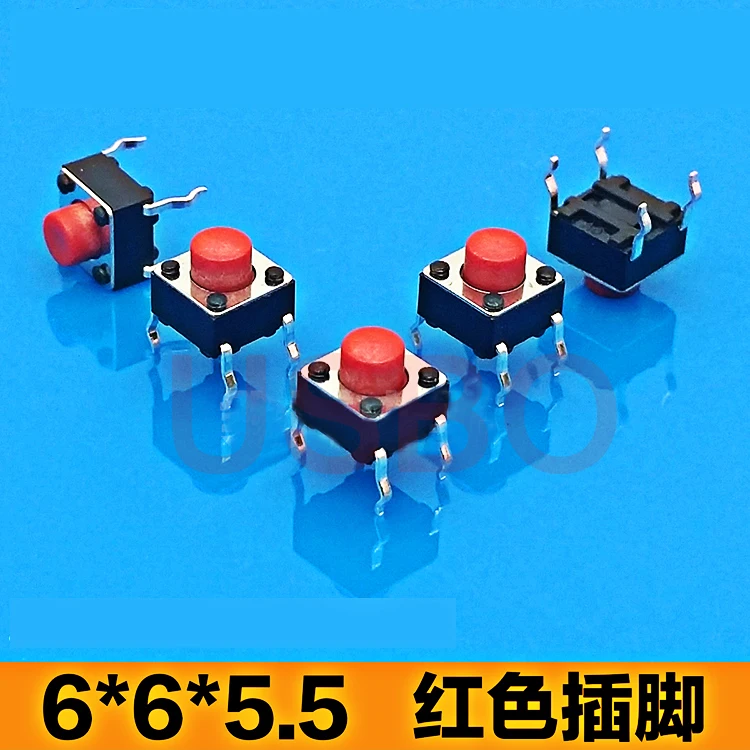 Miniature push button switch Tactile Push Button Tact Switch 6*6*5.5mm