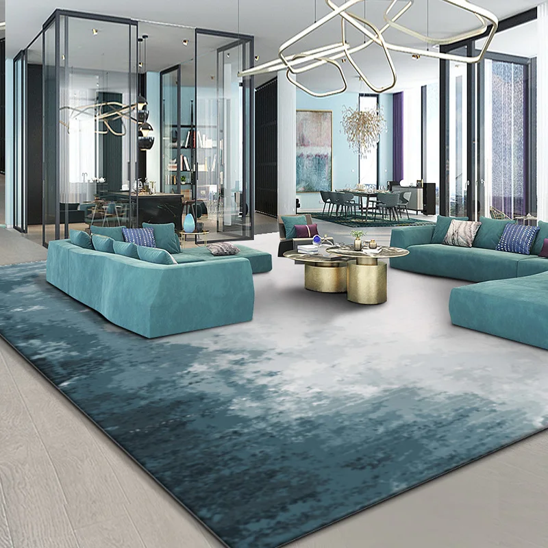 Минималистичные скандинавские американские ковры с абстрактными рисунками для современной гостиной ковры для спальни диван журнальный столик коврик домашний пол коврики