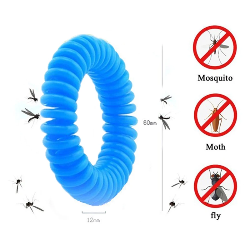 

10pcs Mosquito Repellent Bracelets Pest Control Anti-Mosquito Insect Protection Outdoor Indoor for Adults Kids HA