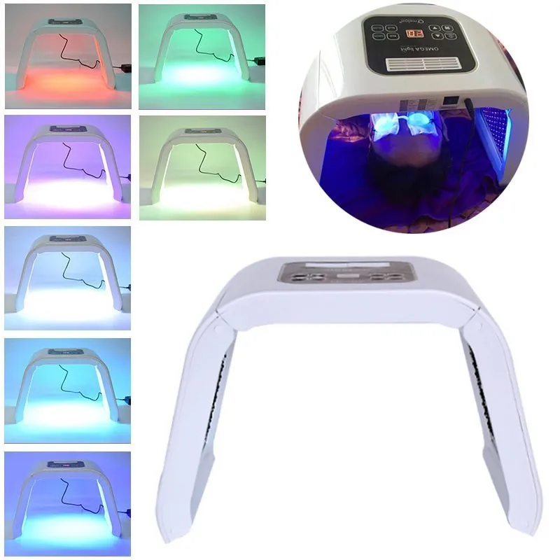 

Professional 7 Colors PDF Led Mask Facial Light Therapy Skin Rejuvenation Device Spa Acne Remover Anti-Wrinkle BeautyTreatment