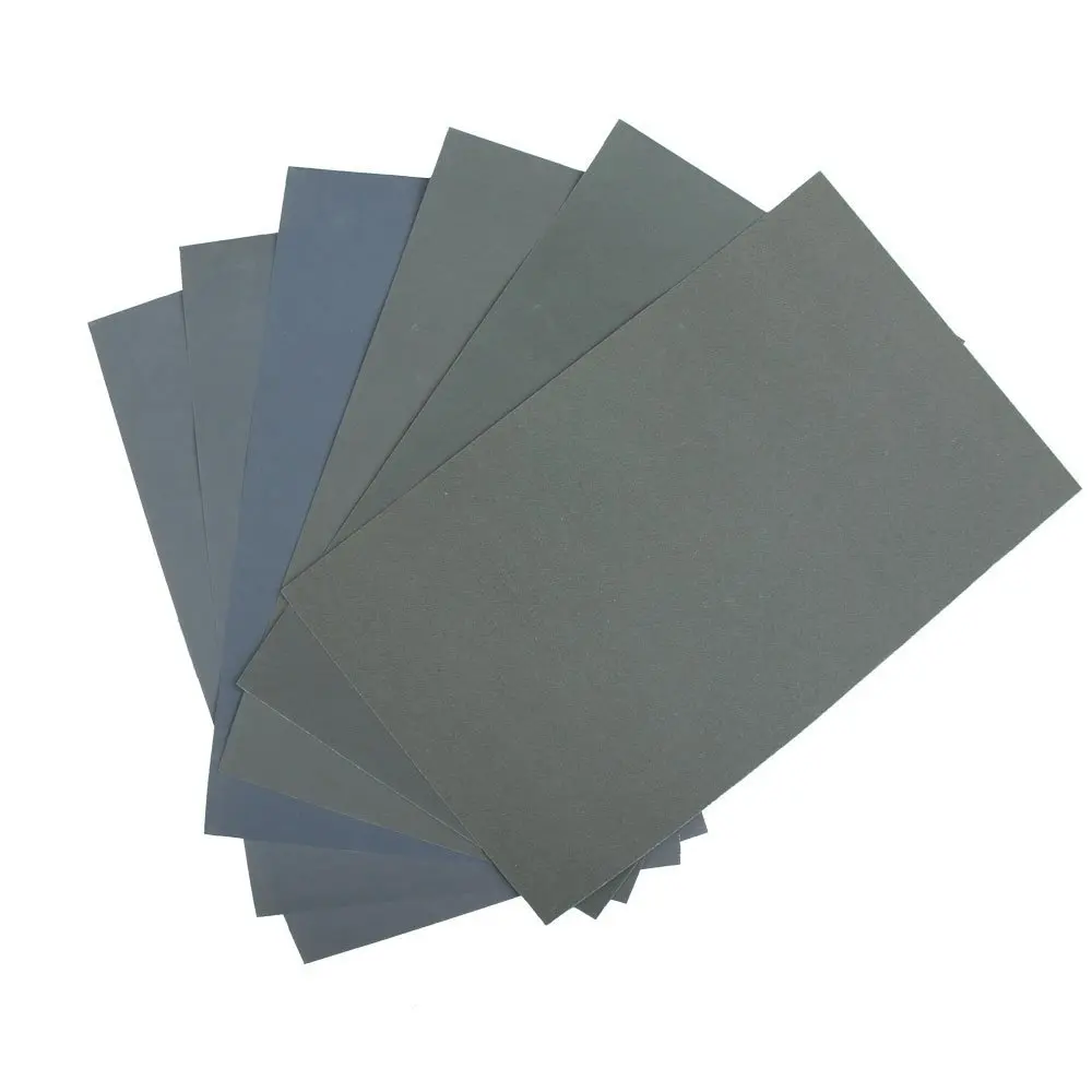 6x Waterproof Abrasive Paper Sand Paper P600/1000/1200/1500/2000/2500
