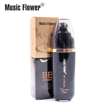 

Music Flower 3 Color Natural Face BB Cream Makeup Concealer Creamy Foundation Oil-control Long lasting Make Up Base Full Cover