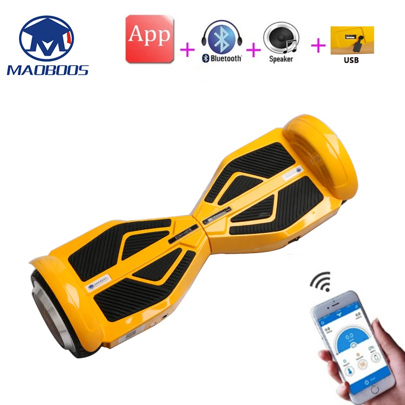 Smart App Control Balance Hoverboard 6.5 Inch Electric Self Balance