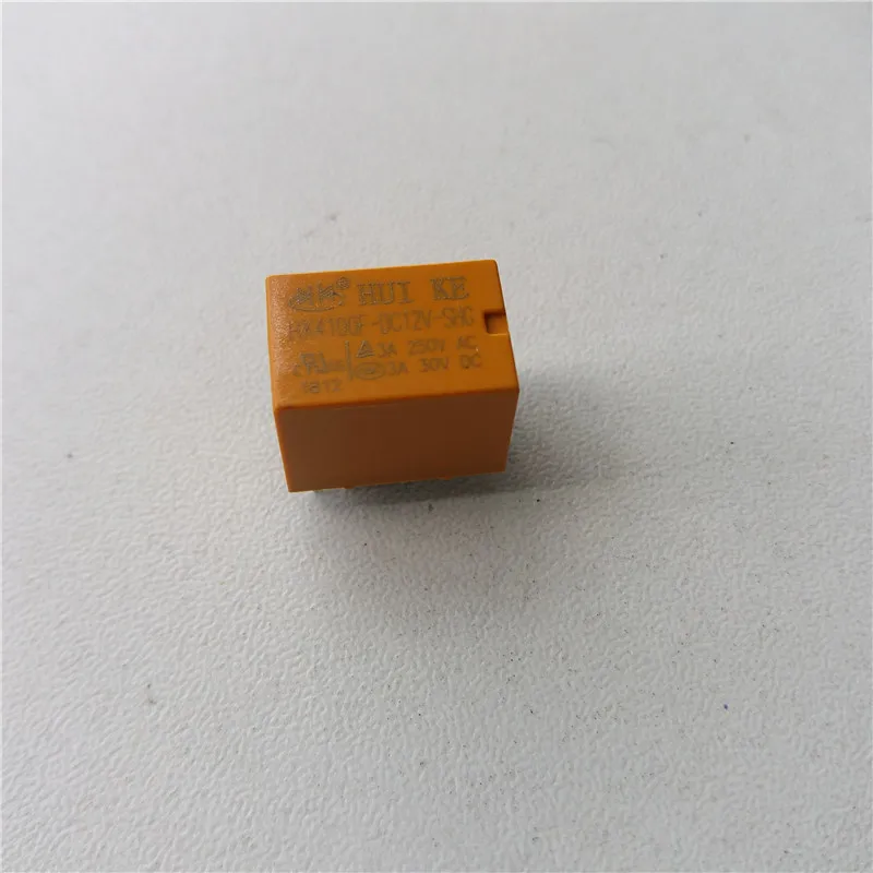 

25pcs HK Relay HK4100F-DC12V-SHG HK4100F-DC5V-SHG 250V 3A relay 6 pin relay 5V/12VDC relay Sensitive