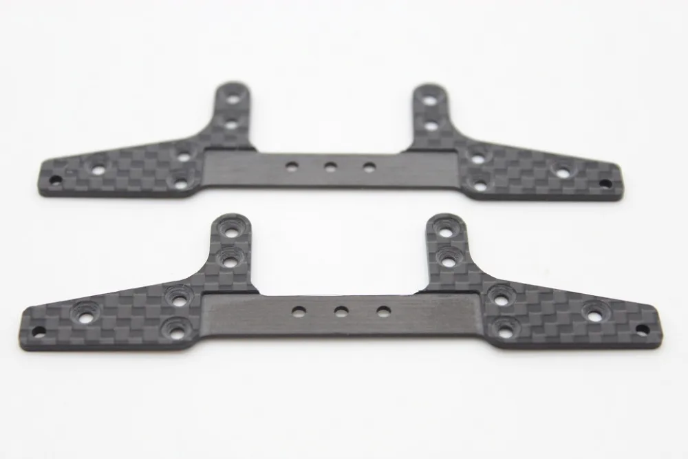 

RFDTYGR 1.5mm Carbon Fiber Wide Rear Plate of The MA and ARChasis Self-made Parts ForTamiya MINI 4WDCarbon Fiber C048 2Pcs/lot