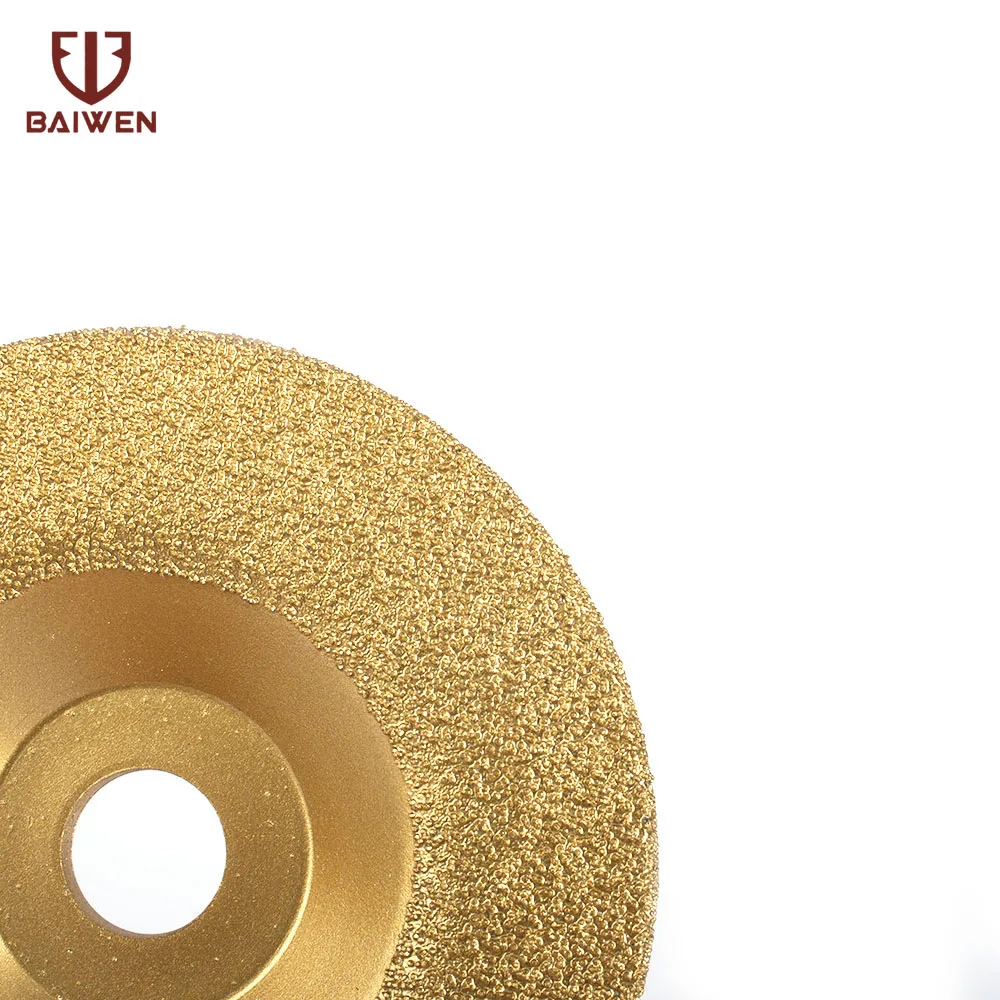 4 дюйма Алмазное покрытие шлифовальный диск Высокое качество 100 мм x 16 мм шлифовальные круги для угловая шлифовальная машина инструмент