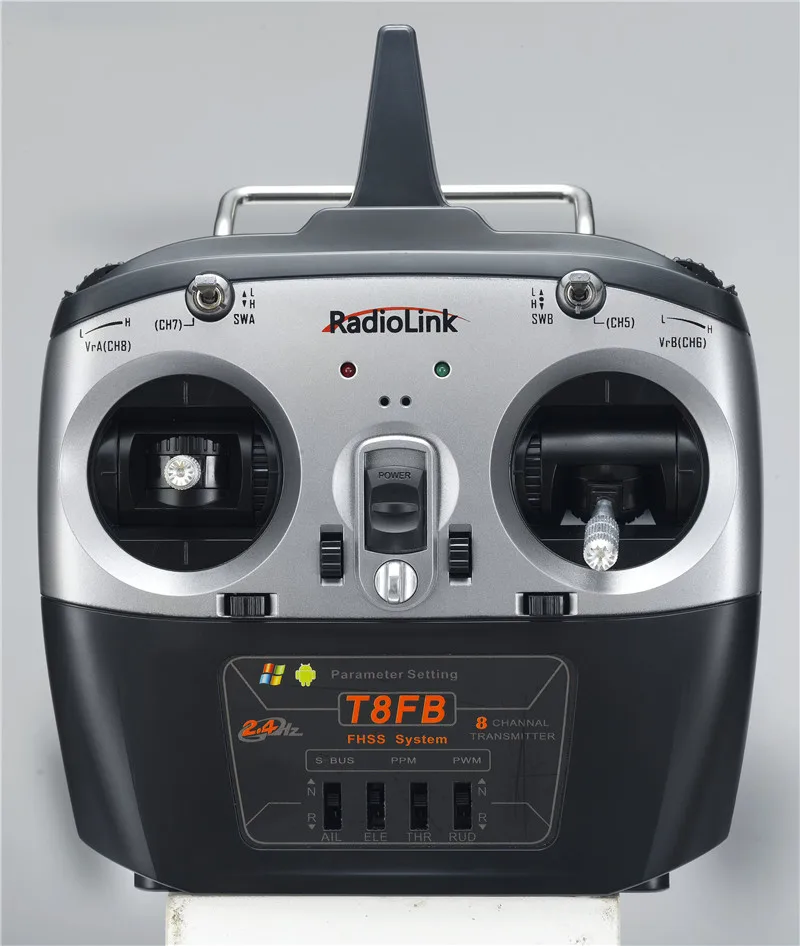 Radiolink T8FB 2.4G 8 Channel RC Transmitter with R8EF or R8FM Receiver GFSK Modulation Mode Remote Controller RC Distance 1000m (1)
