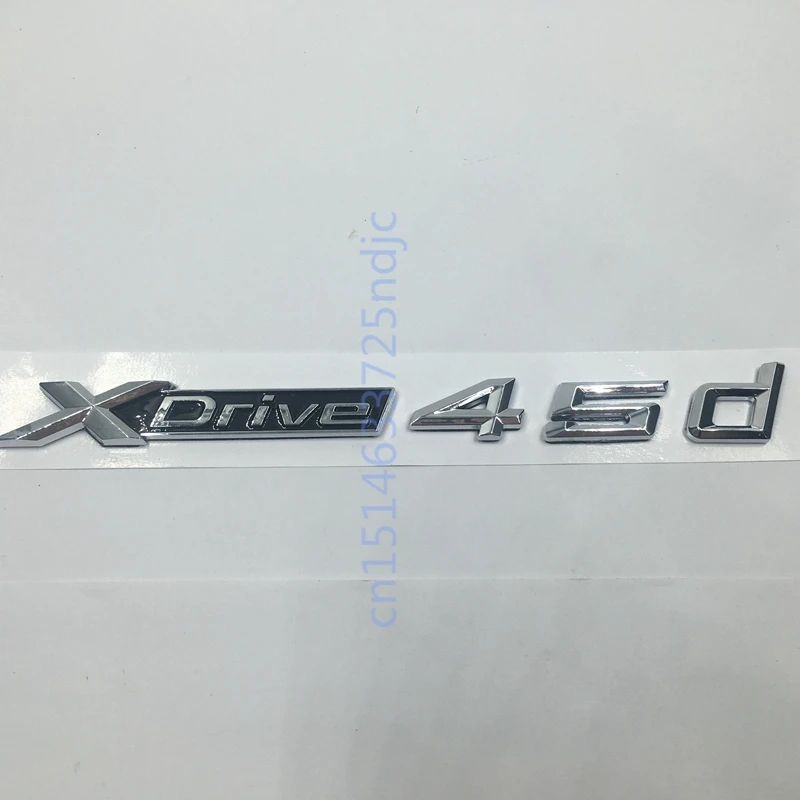 Автомобильная отделка стикер для BMW X1 X3 X4 X5 серии Xdrive 20d 25d 30d 35d 40d 45d 48d эмблема