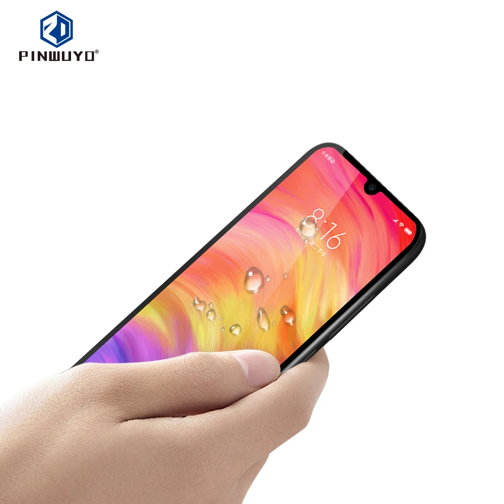 Защита экрана для Huawei P30 Lite закаленное стекло 3D изогнутое полное покрытие от
