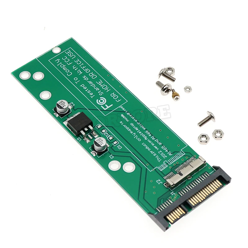 Оптовая продажа для Apple MacBook Air 2010 2011 SSD 12 + 6 pin SATA 22 контактный адаптер конвертер