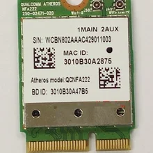 SSEA для Atheros QCNFA222 AR5BWB222 NGFF 802.11a/b/g/n 2,4 ГГц/5 ГГц Беспроводной Wi-Fi и bluetooth-адаптер BT 4,0 Беспроводная карта