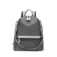 Модный женский рюкзак для путешествий, водонепроницаемая нейлоновая сумка, опрятная школьная сумка, Повседневная Сумка-тоут