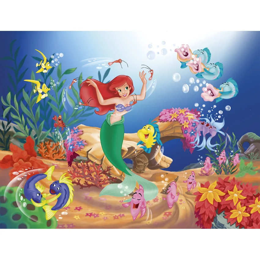 Vinyl Photography Backdrops Birthday Party Cartoon Photo