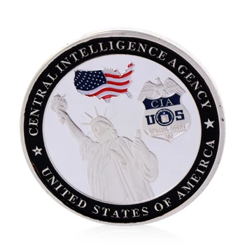 

US Statue Of Liberty Commemorative coins Central Intelligence Agency Commemorative Coin Souvenir Art Gift