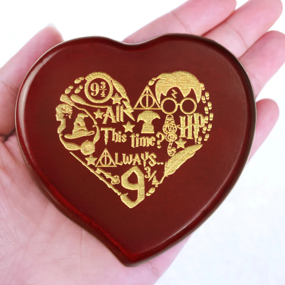 Sinzyo деревянная музыкальная шкатулка ручной работы, подарок на день рождения на Рождество, подарок на день Святого Валентина, сувенир в виде сердца