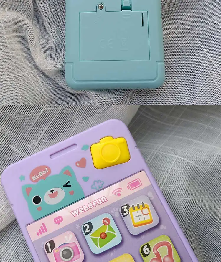 Детская погремушка кровать игрушка испанский музыкальный мобильный телефон для детей мультфильм коляска обучающая игрушка новорожденный 0-12 месяцев Младенец Малыш