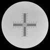 926 0.01mm Microscope Slides Reticle Calibrating Slide Ruler Cross Microscope Calibration Ruler Stage Micrometer 3