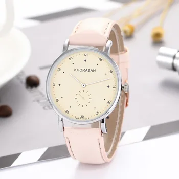 

Khorasan Luxury Brand Men Watch Fashion Leather Watch Business Simple Men's Clock Quartz Analog Wrist Watches horloges mannen