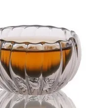 4 шт./партия 50 мл высокотемпературный термостойкий стеклянный материал тыква чайная чашка OL 0089