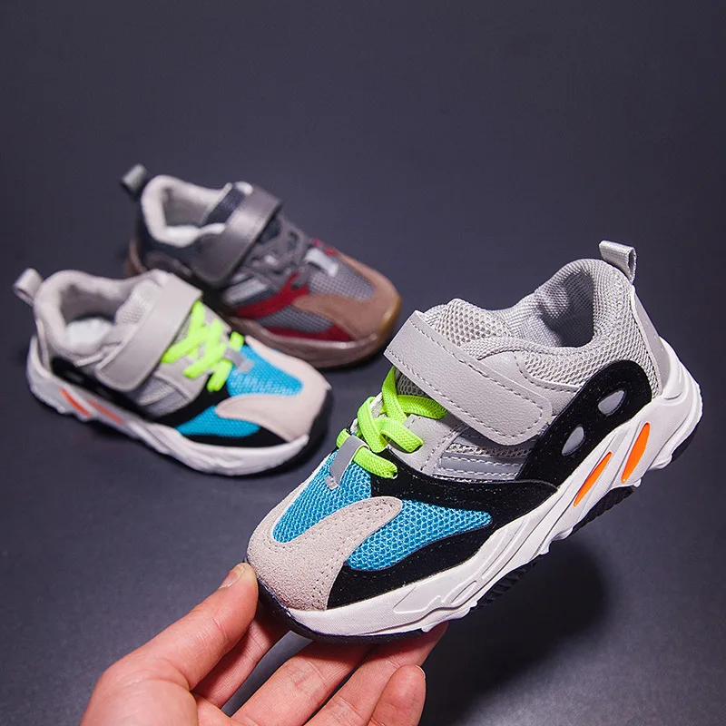 

2019 autumn breathable casual sports running shoes for girls boys kids children's toddler sneakers size