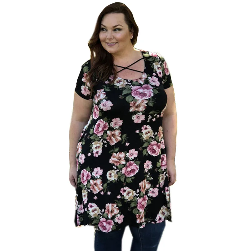 large size cotton dresses