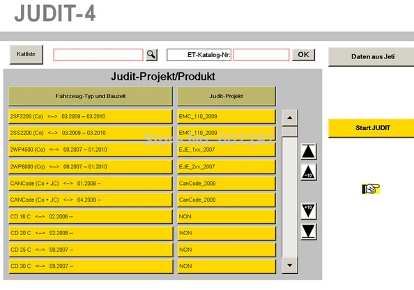 2017 год 3 в 1 Jungheinrich Forklift Judit 4 33 диагностика + информация о ремонте Jeti SH ET Каталог