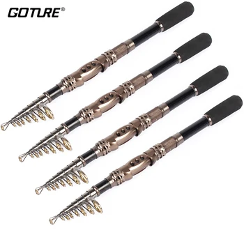 

Goture Telescopic Fishing Rod Retractable Fishing Pole Saltwater Travel Spinning Rods 1.8m 2.1m 2.4m 2.7m 3.0m 3.3m