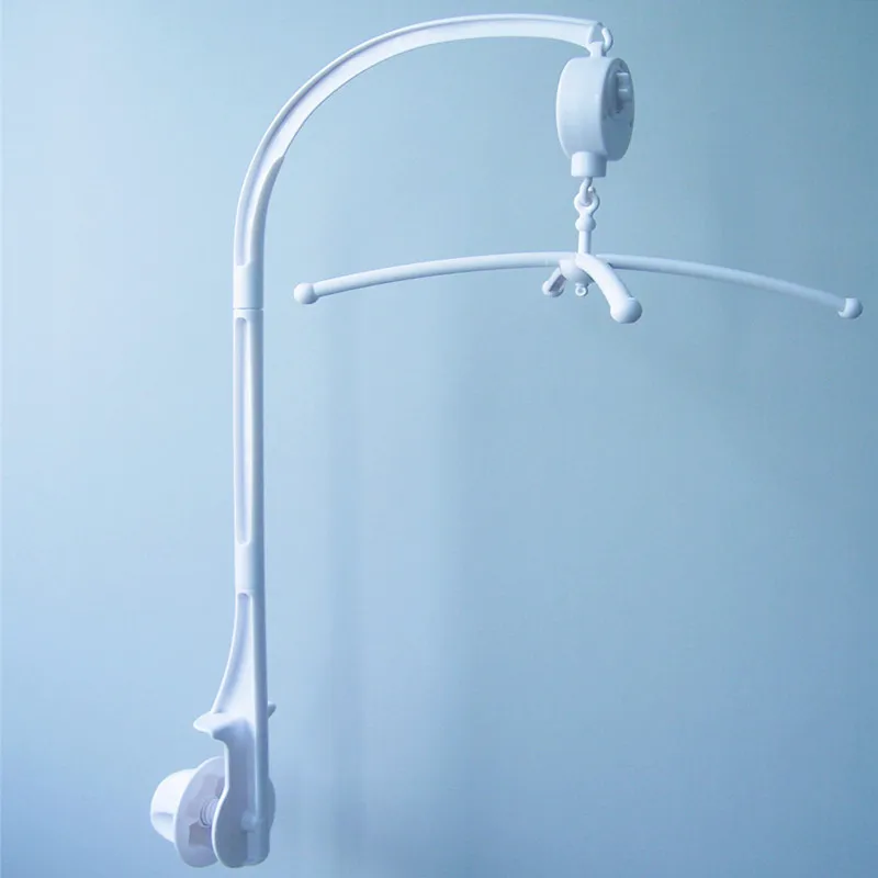 Baby Toy White Rattles Bracket Set Baby Crib Mobile Bed Bell Toy Holder Arm Bracket Wind-up Music Box WJ549 Baby Toy White Rattles Bracket Set Baby Crib Mobile Bed Bell Toy Holder Arm Bracket Wind-up Music Box WJ549