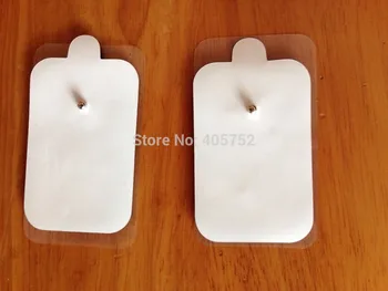 

DHL Freeshipping 2000pcs/lot thicker Electrode Pads for Digital Therapy Machine rectangle 6.6CM*4.2CM