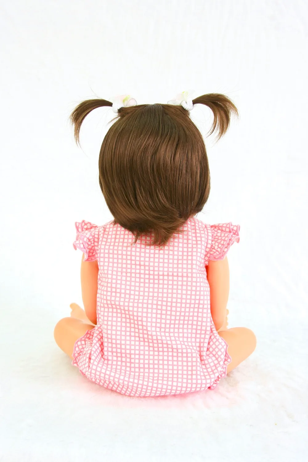 Уникальный дизайн открытый рот reborn baby doll 55 см Виниловая силиконовая настоящая живая маленькая принцесса кукла для детей лучший подарок раннее образование