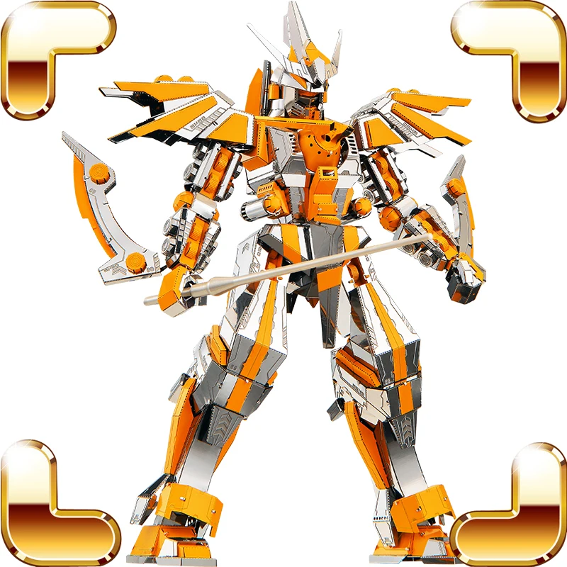 

New Arrive Gift Crescent Blade Armor 3D Model Building Toys Models Scale Figure DIY Assemble Metal Tool Educational Game Present