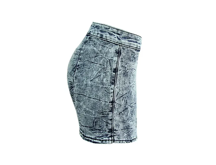 ArtSu, короткие джинсы, женские летние мини джинсовые шорты, сексуальные, Mujer, хиппи, крест-накрест, высокая талия, юбка, кюлоты, одежда, мuss50007