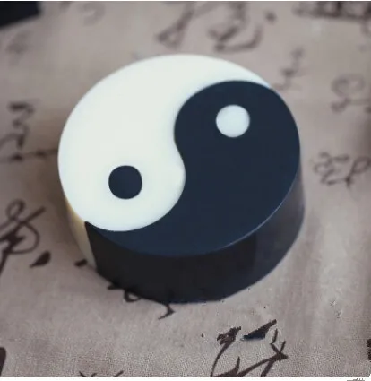 

Chinese Traditional silicon soap mold Handmade soap mold Tai Chi fondant cake decoration mold aroma stone moulds