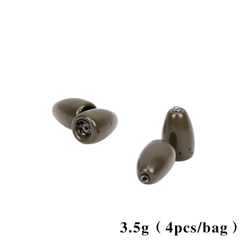Вольфрамовые грузила TSURINOYA для рыбалки 3 5 г 7 г|fishing accessories|fishing tackletungsten sinker |