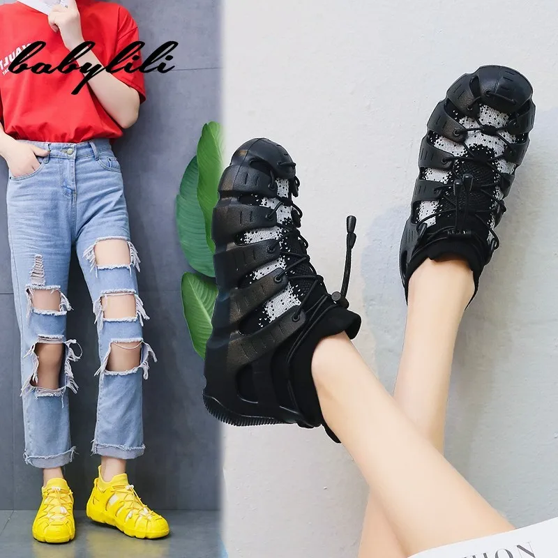 

Fashion Sneakers for Women Mesh Casual Shoe 2019 Summer Shoe Breathable Trainers Sneakers Woman Sports Women's Platform Sneakers