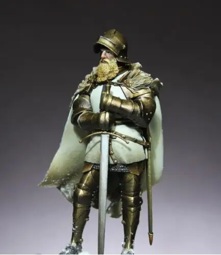 1/24 весы фигурка из смолы Teutonic Knight 75 мм|Наборы для сборки моделей| |