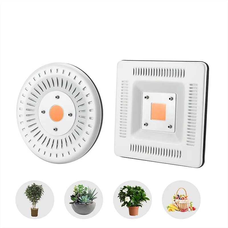 

Full Spectrum LED Grow Light 220V 110V 50W UFO Liquid Crystal Plant Fito Lamp For Indoor Seedling Hydroponics Grow Seed Lighting