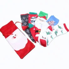 La MaxPa 5 пар/лот унисекс рождественские женские мужские носки зимние теплые носки милые снежинки олень удобные носки Рождественский подарок k2060