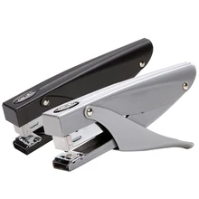 DELI степлер металлические плоскогубцы степлер школьная закрепленная офисная прищепка машина для скрепления бумаги рукоятка степлеры бумаги связывание поставка