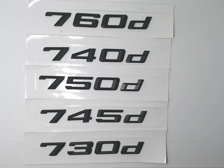 Для BMW 7 серии F01 F02 E23 E32 E38 E65 E66 E67 E68 730d745d750d 760d Задняя Крышка багажника алфавитные