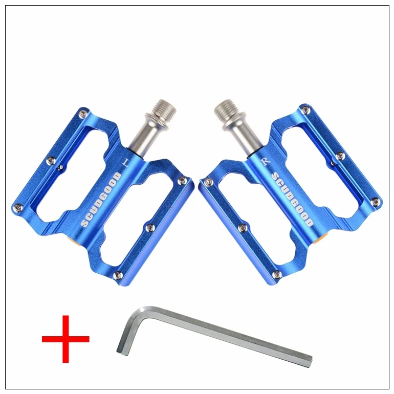 

Bicycle Wrench Pedal Aluminum Alloy Mountain Bike Pedals Road Cycling Sealed Bearing Pedals UltraLight bike Pedal Bicycle Parts