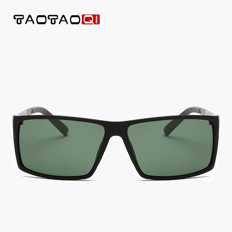 TAOTAOQI Luxury Plastic Large Frame Driver Rectangular Sunglasses Men