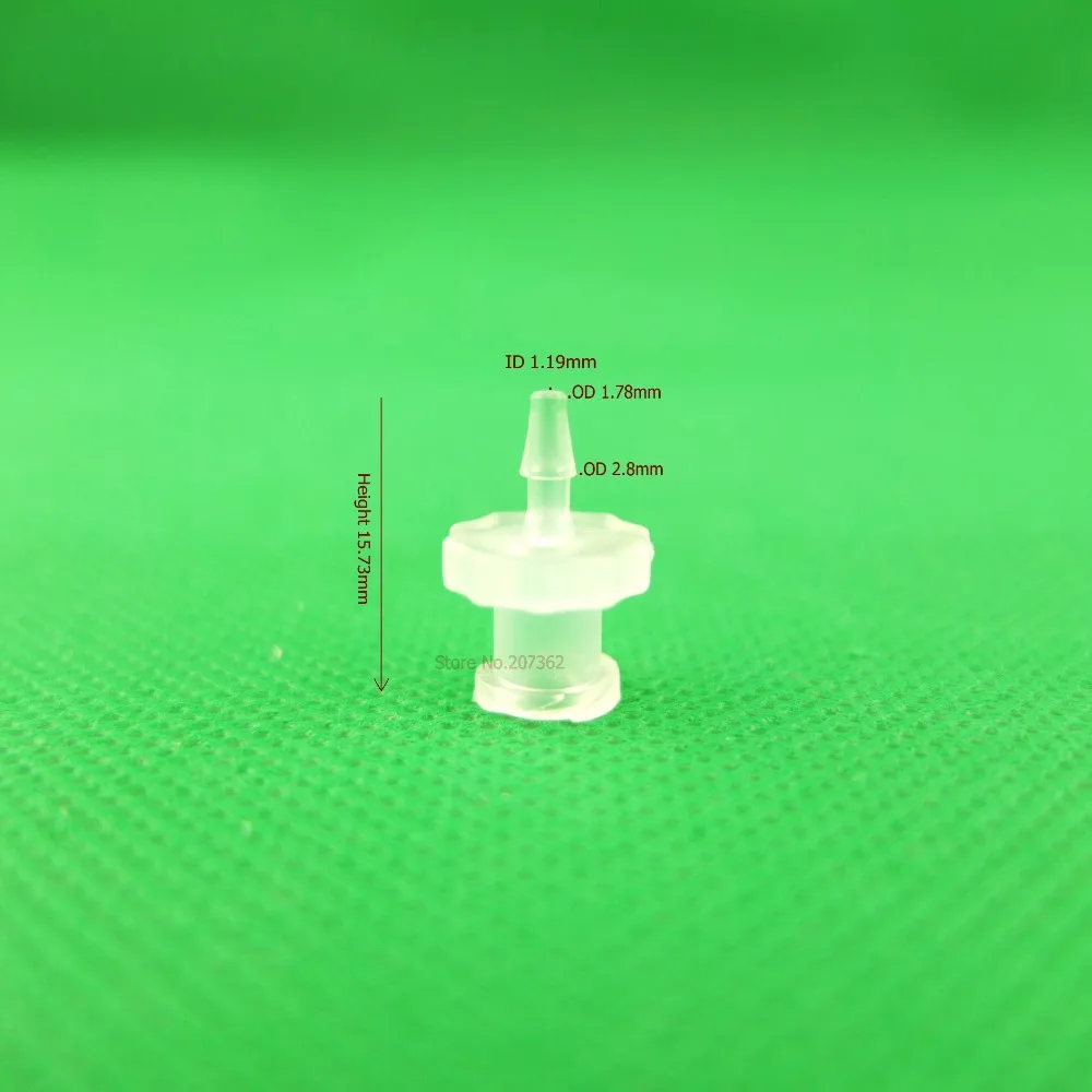 

Pack of 10 x 1/16inch-Barb Luer Lock Female Connector Syringe Fitting (polyprop)