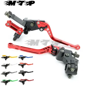 

CNC Adjustable Motorcycle Brake Pump Brake Master Cylinder Regular Clutch Levers 7/8" 22mm For Honda CBR250R 300R 500R CBR600F