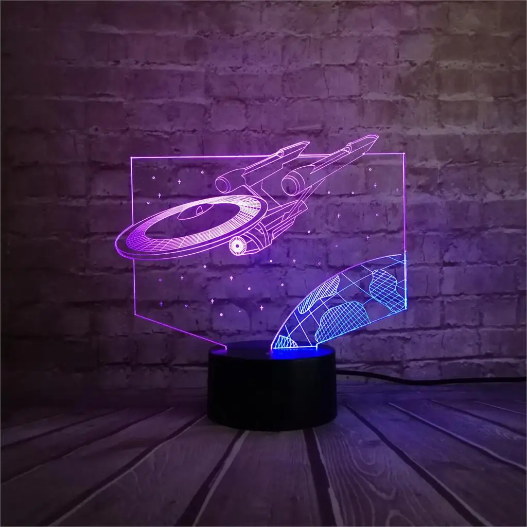 Цветная 3d лампа с героями мультфильмов светодиодная для домашнего декора ночник