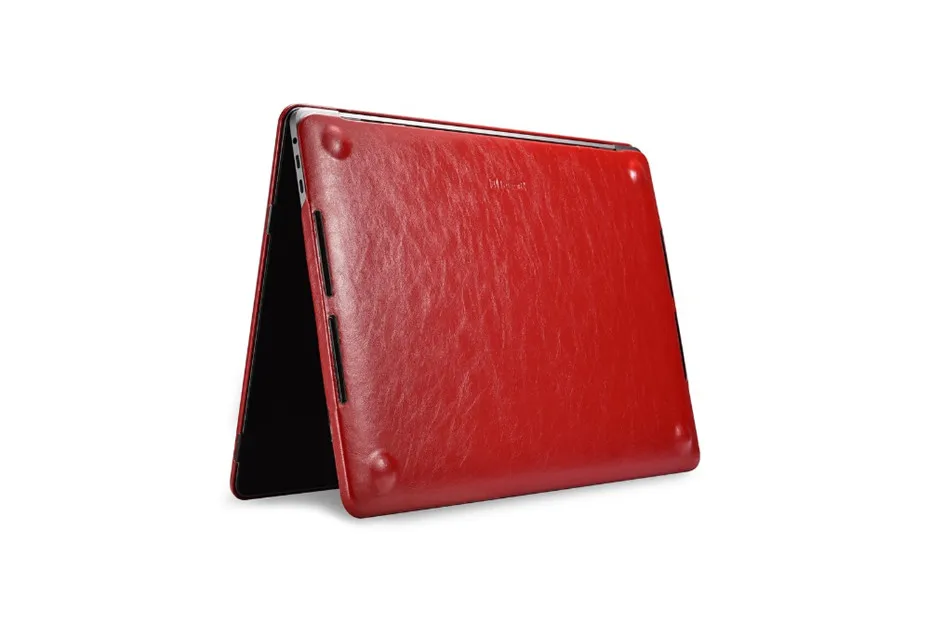 Icarer чехол для ноутбука Macbook Pro 13 15 дюймов тонкий чехол из искусственной кожи для Macbook Pro 15 13 сумка для ноутбука